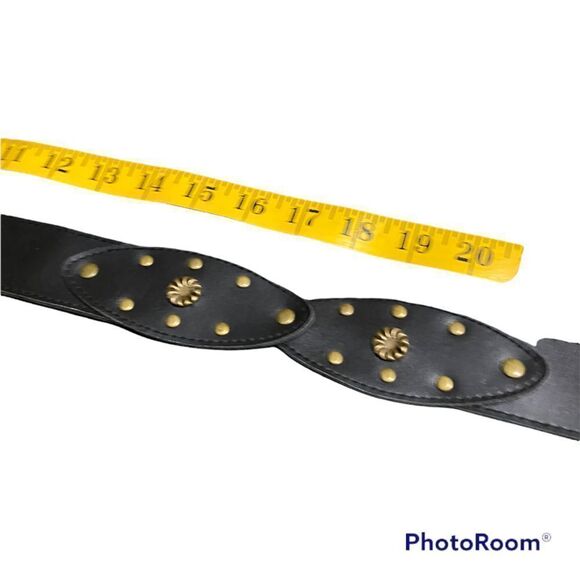 Vintage Studded Brown Belt - Picture 7 of 9